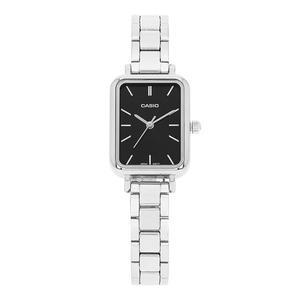 [카시오] 여성 아날로그 스퀘어 메탈 손목 시계(LTP V009D 1EUDF)
