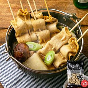 비법액상소스동봉 꼬치어묵 10개 350g x 4개 (총40개)