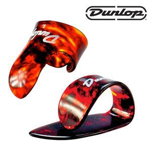 던롭 USA 쉘 플라스틱 기타 썸피크 핑거피크