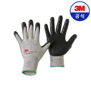 3M장갑 슈퍼그립 노컷5(NO CUT5) 잘림절단베임방지 안전코팅장갑 1세트