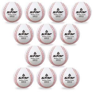 스타 고무연식 야구공(12개입) NEW
