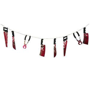 [파티쇼] 할로윈 칼가랜드(소)할로윈 홈파티 장식 가랜드 호러