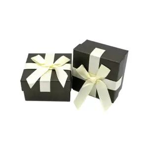 브라운 세트케이스 목걸이 반지 귀걸이 선물 포장상자 b0378-1