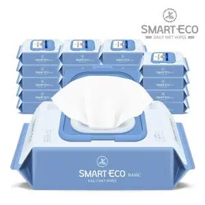 스마트에코 베이직 100매 20팩 캡형 아기물티슈