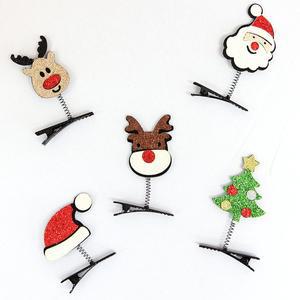 [파티공구]크리스마스 머리핀 산타 루돌프 파티 모자 단체 선물