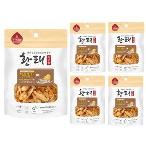 피니키 크리스피 치즈 황태 34g, 5개 강아지간식