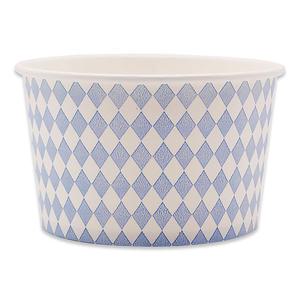 일회용종이그릇,일회용종이용기,750cc 다용도컵 100개