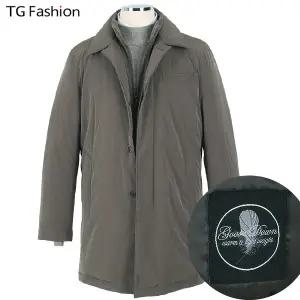 TG패션 다크베이지 구스다운 코트st 점퍼 T194JPJD507