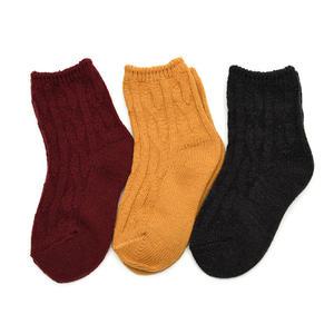 소프트울 3족 유아 아동 겨울 방한 양말 세트 남아 여아 어린이