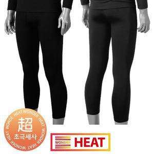 [크리비아] 남성발열내복 초극세사 히트텍 겨울 기모 보온 하의 8012P