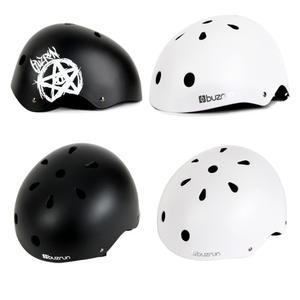 KC인증 버즈런 스케이트보드 크루져보드 헬멧 모음전 블랙 화이트