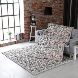 [리앤데코]엔젤코코 순면 방빵 패치 워싱카페트110x200cm