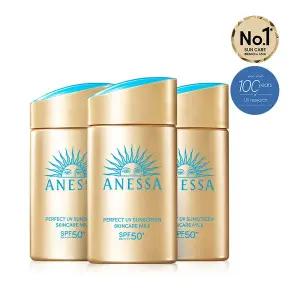 [아넷사] 퍼펙트 UV 선스크린 스킨케어 밀크 NA 60ml 3개