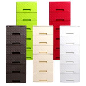 마틴 6단서랍장 라탄 플라스틱 서랍장 수납장 사물함