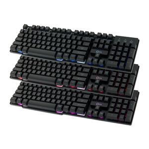 Coms 게이밍 키보드 JD246/LED/USB/3컬러 LED 변환