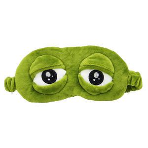 슬픈개구리  캐릭터 수면안대 냉 온 찜찔팩 대탈출안대