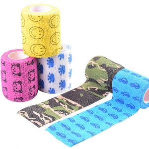 강아지 고양이 애견 양말 산책 일회용신발 자가접착 압박붕대