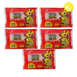 아이리스 포켓용 손난로 50개 핫팩 찜찔팩 온열팩