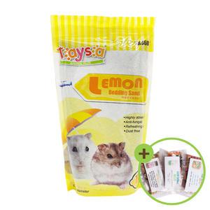 TAYSA 벤토나이트 햄스터 화장실모래 레몬향 목욕모래 향긋한 햄스터 벤토나이트 화