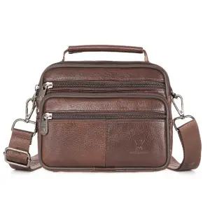 밀레바노 남성 소형 가죽가방 크로스백 MV-7508 캐주얼 데일리 숄더백