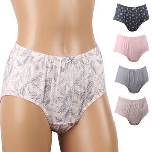 여성 순면 빅사이즈 95-110 맥시 부인용 엄마 할머니 삼각 팬티 5매 546
