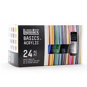 Q 리퀴텍스 베이직아크릴물감세트 24색