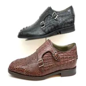 [닥스] 남성 오리지널 악어가죽 더블몽크 스트랩 정장화 DMM058