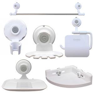 [떨어지지 않아요!!] 국내산 글라스터 수건 샤워기 휴지 칫솔걸이 비누대 코너선반 욕실 주방 무타공