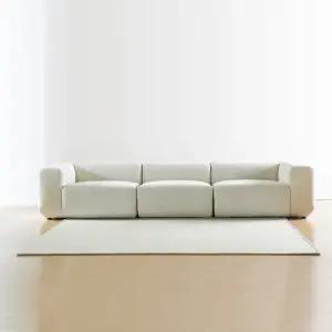 극세사 오트멜 사각 170x230cm 4컬러 카페트 매트