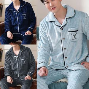 이너퀸 남성 수면잠옷 골지엘크