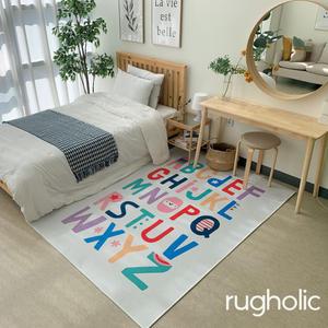 알파벳 ABC 방수 아이방러그