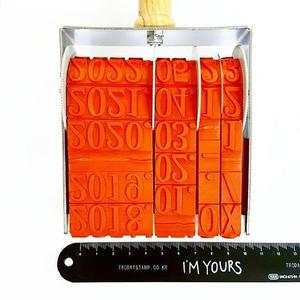 5010 왕대일부인 크기가 큰 날짜도장 특대 스탬프