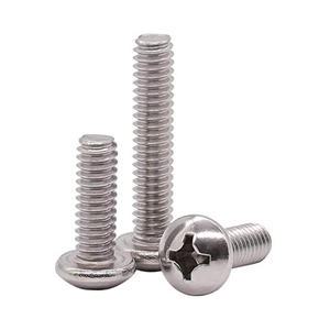 둥근 머리 볼트 스텐 십자 마루 P형 냄비 머신 스크류 SUS 304 m2 m2.6 m3 m4 m5 m6