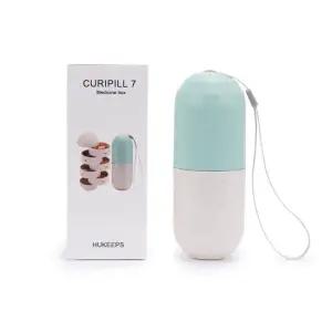 큐리필 블루 알약케이스 요일약통 휴대용약통