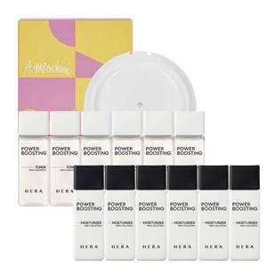 한스킨리필 구매시 헤라 옴므 파워부스팅 2종 토너 + 모이스춰라이저 20ml 6세트 증정 총 12병 ##