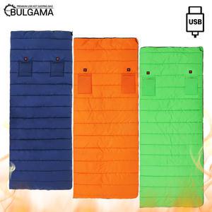 국내제작 불가마 USB온열 항균침낭 열판8개 전기 열선 발열 차박침낭