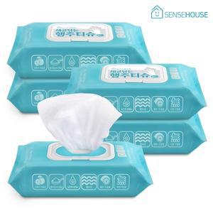 [센스하우스] 세균닦는 행주티슈 5팩(CN7867)