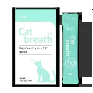 닥터바이 캣브레스 고양이 기침 재채기 기관지 협착증 호흡기 특허소재 영양제