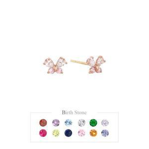 [롯데백화점]로이드 [GB] 봄나비 탄생석 10K GOLD 골드 귀걸이 LPTH4034T