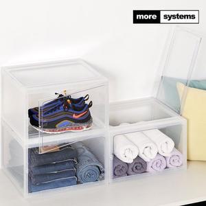 모아시스템즈 투도어 DIY 조립식 수납함 1개 플라스틱 서랍장 수납장 정리함