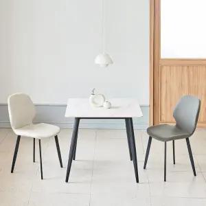 레이나 세라믹 2인식탁세트 (테이블+의자2)_착불배송