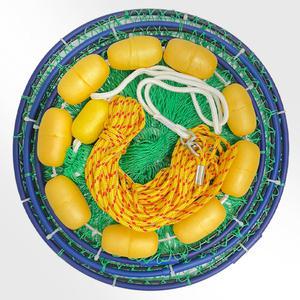 3단 이중 와이어 35cm 부력망 바다낚시 살림망 어망 봉돌 로프