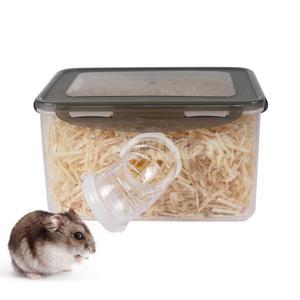 햄스터 디깅박스(가로형)+L터널 세트 은신처 화장실 목욕실 겸용 골든 드워프