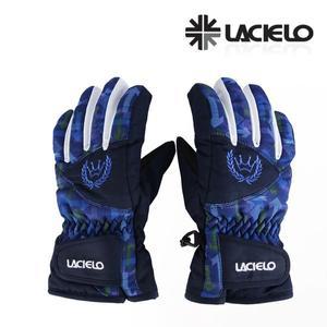 [라시엘로] 아동 주니어 스키 장갑 LAJ-2021-BLUE 방한 방수 보드 장갑