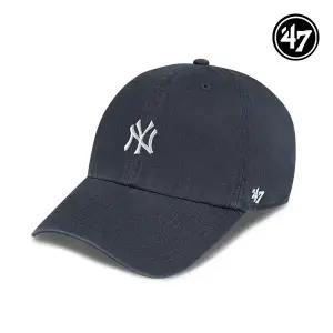 47브랜드 뉴욕 양키스 NY 스몰 로고 MLB 엠엘비 볼캡 야구 모자 빈티지 네이비 B-BSRNR17GWS-VN