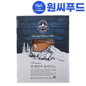 원씨푸드 프리미엄 훈제연어 슬라이스 200g