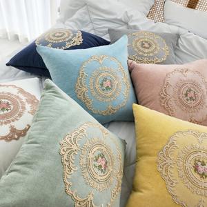 북유럽 마가렛 레이스 쿠션 방석 커버(2sizes,7colors)
