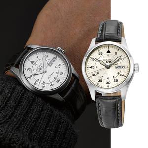 [밴드+필름+수리툴] 세이코5 스포츠 오토매틱 SRPJ87K1 샴페인 플리거 수트 스타일 백화점AS SRPJ87K1