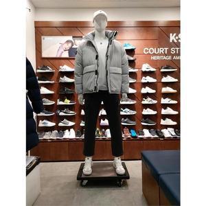 케이스위스_E1JD418/E1PT415_남성숏패딩/일자팬츠세트