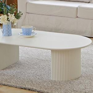 [NS홈쇼핑]아씨방가구 올리비아 서클 템바보드 거실테이블 1000[31478099]